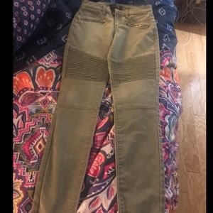 Green jeans NWOT